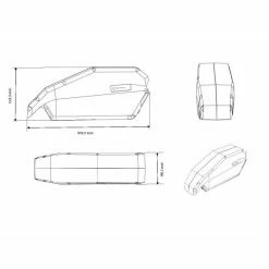 Doctibike Les batteries Compatibles Powerpack sont Une Très Bonne alternative pour les Vélos équipés De La Célèbre Marque Allemande. Vous Avez Désormais La Possibilité De Partir En Balade Sans Crainte De Vous Ruiner : Ces Batteries Sont moins Chères et plus Puissantes !  -Chargeur vélo électrique Basprix batterie compatible bosch active line cadre 36v 4
