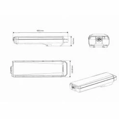 Doctibike Les batteries Compatibles PowerPack sont Une Très Bonne alternative Pour les Vélos équipés De La Célèbre Marque Allemande. Vous Avez Désormais La Possibilité De Partir En Balade Sans Crainte De Vous Ruiner : Ces Batteries Sont moins Chères et plus Puissantes ! -Chargeur vélo électrique Basprix batterie compatible bosch powerpack 745wh porte bagage active line 2