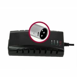 Doctibike Chargeur Derby Cycle Li-Ion 24V 4Ah XLR 3 Broches