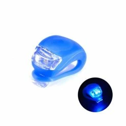 1pc Clignotant Pour Vélo Lumière Silicone LED Tête Avant Arrière Roue Vélo Lumière étanche Vélo Vélo Accessoires - Ble - Avis / Test
