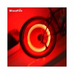 1pc Vélo Vélo Pneu Lumière Pour Vélo Roue Valve Néon Luciole A Parlé Lampe à LED Vélos Lumières De Haute Qualité Enti - Avis / Test