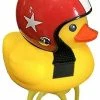 Xhdfr Mignon Casque Canard Cloche De Vélo Avec Led Lumière Caoutchouc Canard Vélo Handleba