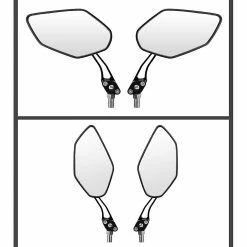 Unbranded 360 Degrés Cyclisme Casque De Recul Miroir Pour Vélo De Montagne Vélo électrique -Chargeur vélo électrique Basprix 358878218 max