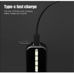 Vention Lumière De Vélo Rechargeable Led Feux Avant Et Arrière, Lumières Puissantes Imperméables Et Antichoc, Lumières De Casque, Pour VTT Cycliste Poussette Camping Scooter( -Chargeur vélo électrique Basprix 437491448 max