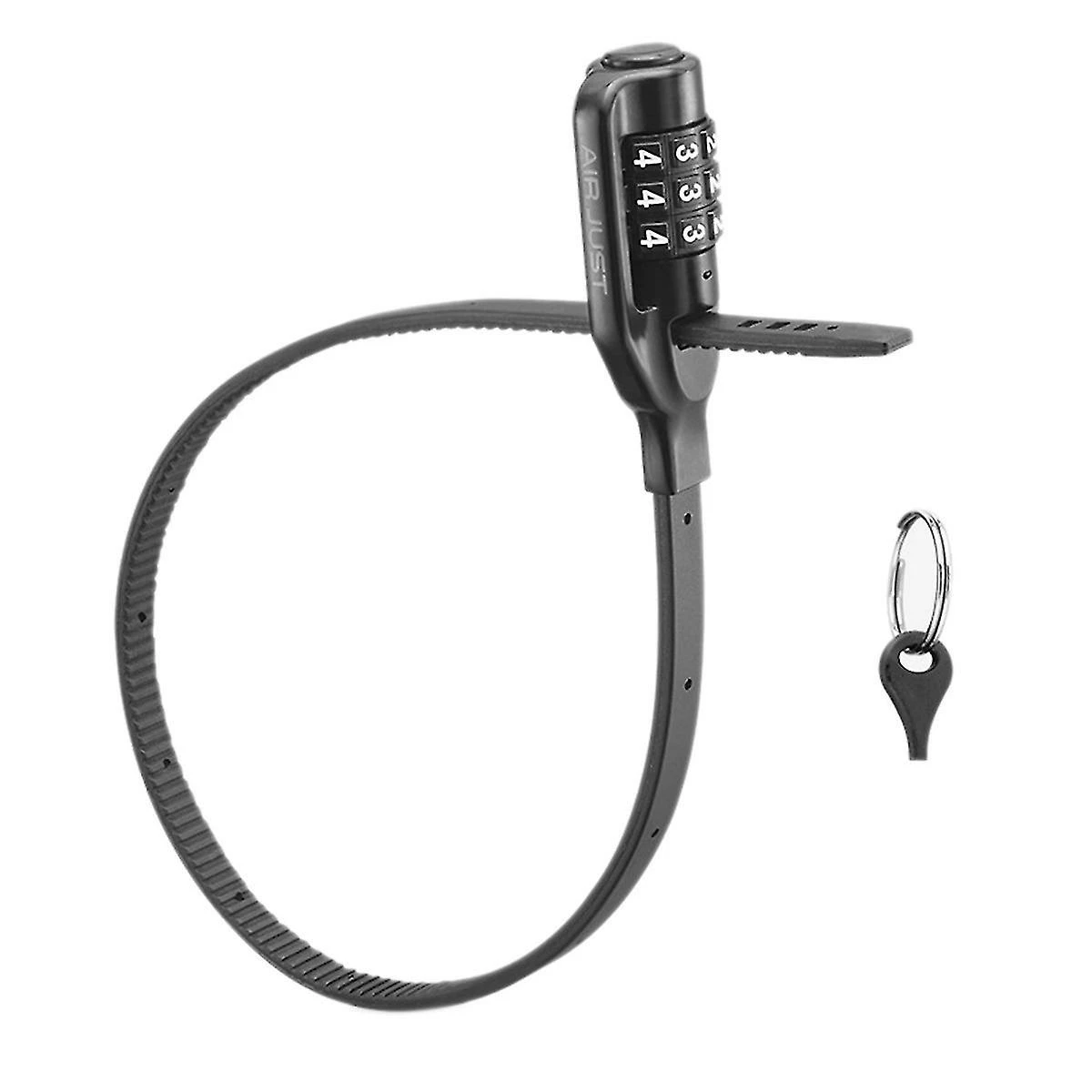 Unbranded Ulac Vélo Câble Lock Casque De Vélo Serrure Mot De Passe Compatible Avec Vélo Noir 3 Unbranded Ulac Vélo Câble Lock Casque De Vélo Serrure Mot De Passe Compatible Avec Vélo Noir – Image 3