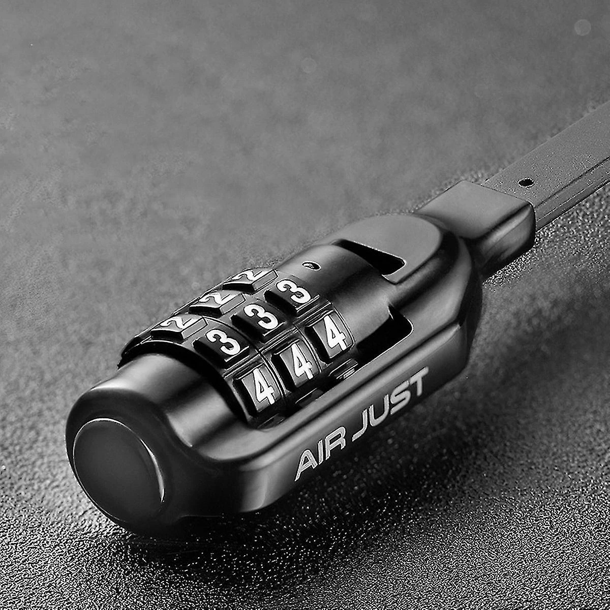 Unbranded Ulac Vélo Câble Lock Casque De Vélo Serrure Mot De Passe Compatible Avec Vélo Noir 5 Unbranded Ulac Vélo Câble Lock Casque De Vélo Serrure Mot De Passe Compatible Avec Vélo Noir – Image 5