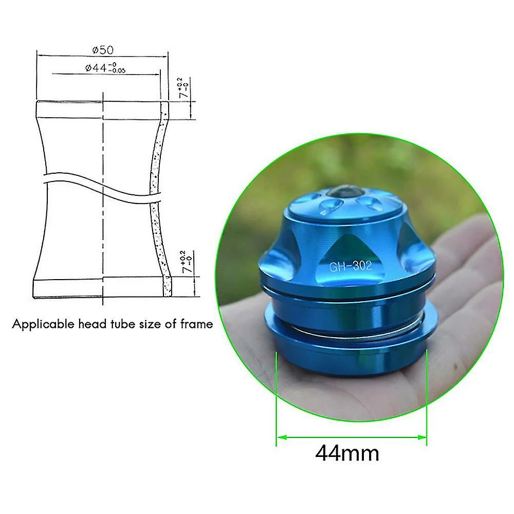 Unbranded Xim Mountain Bike Casque 44mm Bearing Casque De Vélo Externe Groupe Bicycle Head Set Pour Road Bike B 4 Unbranded Xim Mountain Bike Casque 44mm Bearing Casque De Vélo Externe Groupe Bicycle Head Set Pour Road Bike B – Image 4