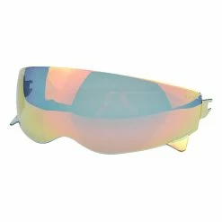 Boom Visière De Casque Pour Scorpion Combat / Covert-x Anti-scratch Shield Casque Lentille Transparent Rouge