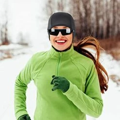 Unbranded 1 Pcs Skull Cap Casque Liner Avec Queue De Cheval, Femme Hiver Thermique Cyclisme Cap Runnin -Chargeur vélo électrique Basprix 596741350 max