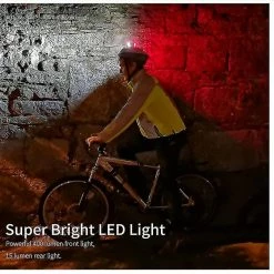 Unbranded Lumière De Casque De Vélo, Usb Rechargeable Double Avant Arrière Lumineux Lumière De Vélo, Ipx3 Lumière De Vélo Portable Résistant à L’eau Pour Tous Les Cyclistes De Route (noir) 8 Unbranded Lumière De Casque De Vélo, Usb Rechargeable Double Avant Arrière Lumineux Lumière De Vélo, Ipx3 Lumière De Vélo Portable Résistant à L’eau Pour Tous Les Cyclistes De Route (noir) -Chargeur vélo électrique Basprix 598416470 max