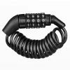 Unbranded Chaîne De Casque Durable Combinaison à 4 Chiffres Vélo De Montagne Portable Câble Antivol Antivol Verrouillage De Vélo Serrure De Vélo