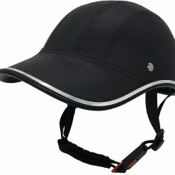 Unbranded Casque De Vélo Adultes-cyclisme-vélo Baseball-casque - Sécurité Style Urbain Réglable Adultes Casque De Vélo Route De Montagne Pour Hommes Femmes Casque Noir Adolescent-(n