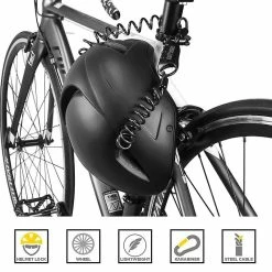 Unbranded Antivol Portable Vélo Vélo Câble Lock Code De Combinaison à 3 Chiffres Pour Casque De Bagages De Voyage Ski Snowboard -Chargeur vélo électrique Basprix 623149971 max
