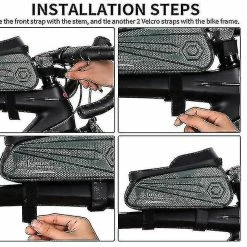 Unbranded Sac De Support De Téléphone De Vélo Grande Capacité Tpu écran Tactile Casque Trou Cyclisme Téléphone Montage Top Tube Pochette Accessoires De Vélo Pour Smartphone Moins De 7,0 '' 9 Unbranded Sac De Support De Téléphone De Vélo Grande Capacité Tpu écran Tactile Casque Trou Cyclisme Téléphone Montage Top Tube Pochette Accessoires De Vélo Pour Smartphone Moins De 7,0 '' -Chargeur vélo électrique Basprix 642420446 max