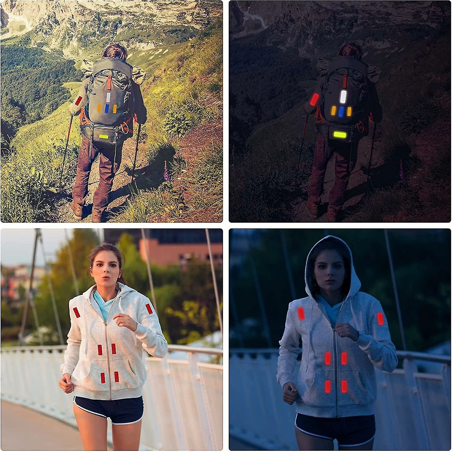 Unbranded 42pcs Autocollants Réfléchissants, Casque Réfléchissant Autocollants De Vélo Décalcomanies Réfléchissantes, Ruban Réfléchissant Pour Vélo, Autocollants De Sécurité Nocturnepourvélo, Fauteuils Roulants, Mot 4 Unbranded 42pcs Autocollants Réfléchissants, Casque Réfléchissant Autocollants De Vélo Décalcomanies Réfléchissantes, Ruban Réfléchissant Pour Vélo, Autocollants De Sécurité Nocturnepourvélo, Fauteuils Roulants, Mot – Image 4