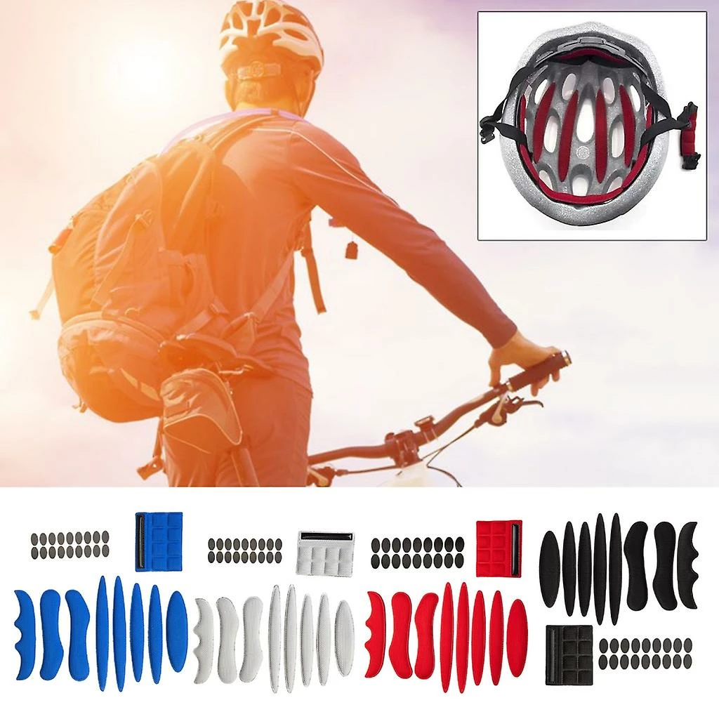 Unbranded 27pcs Helmet Replacement Pads Casque Foam Pads Set For Bike Motorcycle Cycling 2 Unbranded 27pcs Helmet Replacement Pads Casque Foam Pads Set For Bike Motorcycle Cycling – Image 2