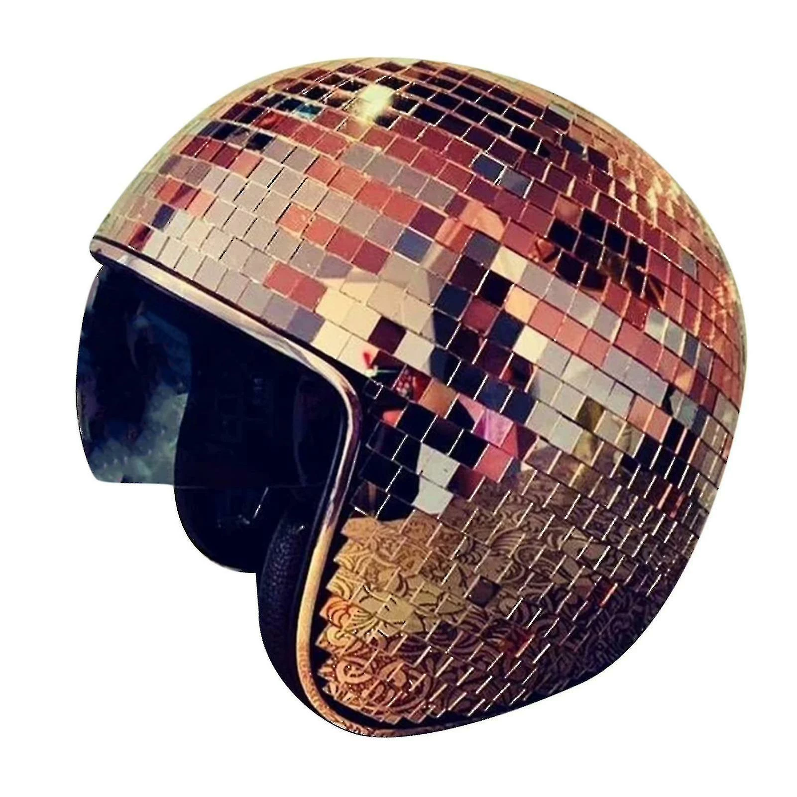 Unbranded Casque Disco Ball Avec Visière Rétractable Pour Accessoires De Discothèque Cool 1 Unbranded Casque Disco Ball Avec Visière Rétractable Pour Accessoires De Discothèque Cool