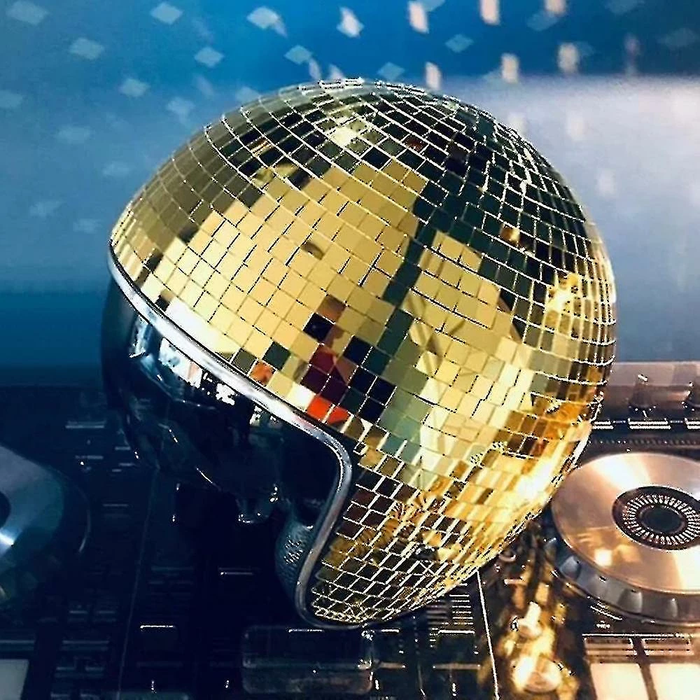 Unbranded Casque Disco Ball Avec Visière Rétractable Pour Accessoires De Discothèque Cool 2 Unbranded Casque Disco Ball Avec Visière Rétractable Pour Accessoires De Discothèque Cool – Image 2