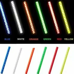 Unbrand Autocollants De Vélo Ruban Réfléchissant Roue Réfléchissante De Nuit Accessoires De Vélo En Acier Pour Casque Moto Scooter -Chargeur vélo électrique Basprix 740623529 max