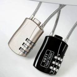 Unbranded Casque Chaîne Serrure Mot De Passe à 3 Chiffres Pour Scooter Moto Vélo Serrure Câble -Chargeur vélo électrique Basprix 756051613 max