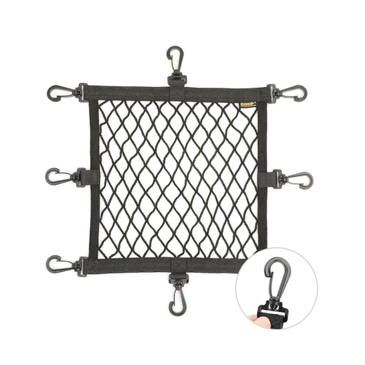 Unbranded Rhinowalk Support De Casque De Moto Net 8 Crochets En Métal Support De Filet De Bagage De Moto Mesh Storage Trun 1 Unbranded Rhinowalk Support De Casque De Moto Net 8 Crochets En Métal Support De Filet De Bagage De Moto Mesh Storage Trun