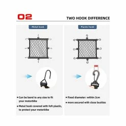 Unbranded Rhinowalk Support De Casque De Moto Net 8 Crochets En Métal Support De Filet De Bagage De Moto Mesh Storage Trun 8 Unbranded Rhinowalk Support De Casque De Moto Net 8 Crochets En Métal Support De Filet De Bagage De Moto Mesh Storage Trun -Chargeur vélo électrique Basprix 777668034 max