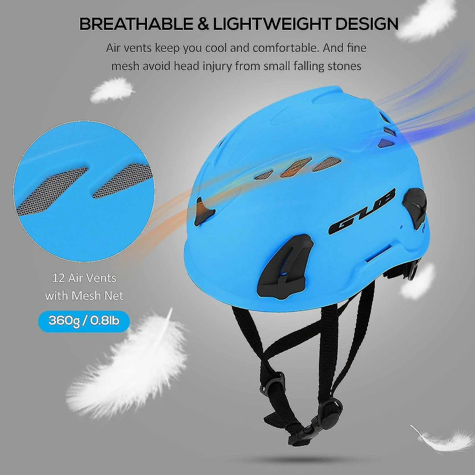 Nw 1776 Casque D’escalade Casque De Sécurité De Cyclisme W / Lampe Frontale Earmuff Feu Arrière Points D’attache Pour La Randonnée Escalade Casque De Vélo Spéléologique 5 Nw 1776 Casque D’escalade Casque De Sécurité De Cyclisme W / Lampe Frontale Earmuff Feu Arrière Points D’attache Pour La Randonnée Escalade Casque De Vélo Spéléologique – Image 5