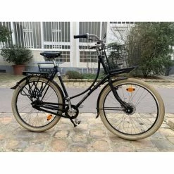 Vélo Hollandais Autre Marque - XL (59-61) -Chargeur vélo électrique Basprix amsterdamair oma premium 2
