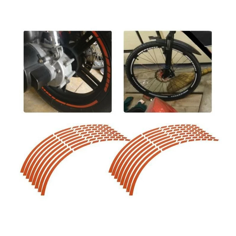 Dilwe Autocollants De Roue Réfléchissants 16 Pièces Vélo Moto 16-18 Pouces Bande De Roue Réfléchissante Accessoires De - Avis / Test 1 Dilwe Autocollants De Roue Réfléchissants 16 Pièces Vélo Moto 16-18 Pouces Bande De Roue Réfléchissante Accessoires De - Avis / Test