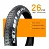 Pneu De Vélo De Plage De 26 Pouces, Roue Avant Et Arrière, Pour Grosses Pièces De Vélo électrique, Accessoires De Cyclisme - Avis / Test