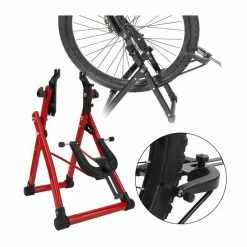 Support De Roue De Bicyclette Pliable Facile à Utiliser, Outil De Réparation De Vélo, Alliage D'aluminium Pour Jeu De Mécan - Avis / Test