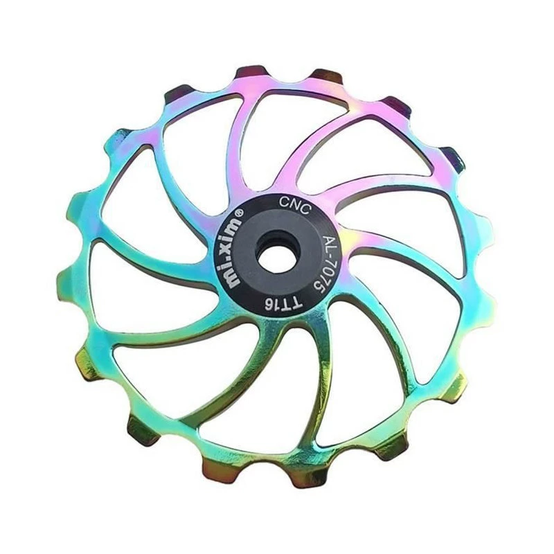 Vélo Arrière Dérailleur, Jockey Roue Vélo Guide Rouleau Poulie Vélo Accessoires 16T Coloré SUNNIMIX - Avis / Test 1 Vélo Arrière Dérailleur, Jockey Roue Vélo Guide Rouleau Poulie Vélo Accessoires 16T Coloré SUNNIMIX - Avis / Test