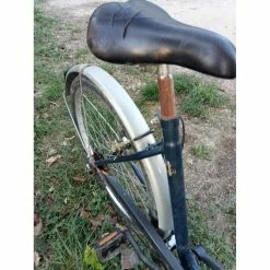 Vélo Urbain Autre Marque -Chargeur vélo électrique Basprix velo decathlon bleu femme ville 4