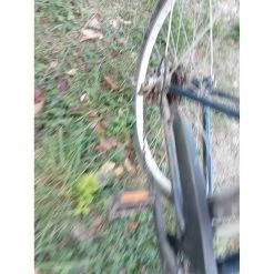 Vélo Urbain Autre Marque -Chargeur vélo électrique Basprix velo decathlon bleu femme ville 5