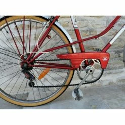 Vélo Urbain Motoconfort -Chargeur vélo électrique Basprix velo femme vintage motoconfort 2