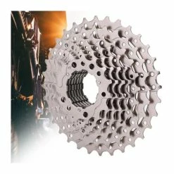 ZJCHAO Roue Libre De Cassette De Vélo 9 Vitesses 11-32T Vélo Pliant Accessoire De Vélo De Roue Libre De Cassette En Acier - Avis / Test